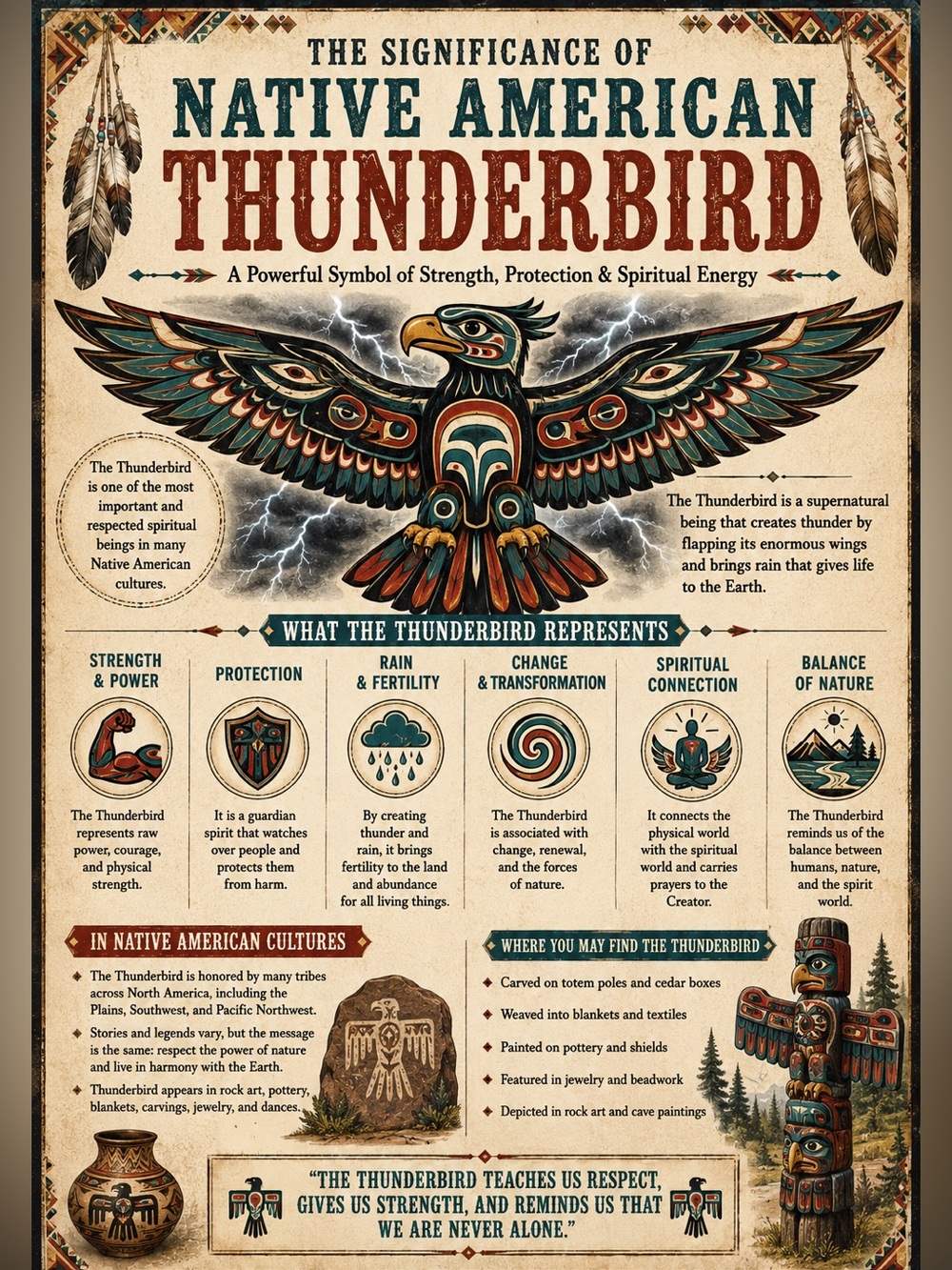 Significance of the Native American Thunderbird